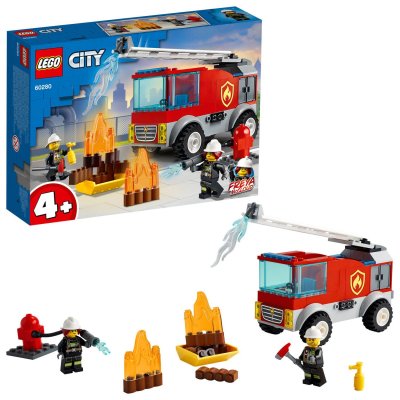 LEGO City 60280 Le camion des pompiers avec &eacute;chelle 