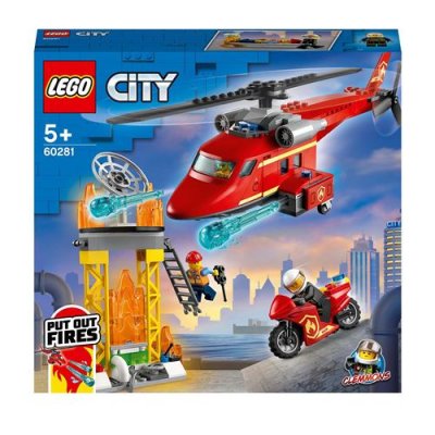 LEGO City 60281 L&rsquo;h&eacute;licopt&egrave;re de secours des pompiers 