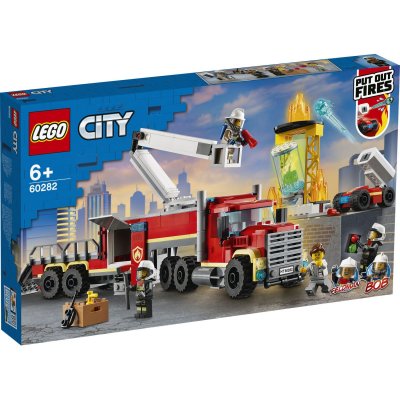 LEGO City 60282 L'unit&eacute; de commandement des pompiers 
