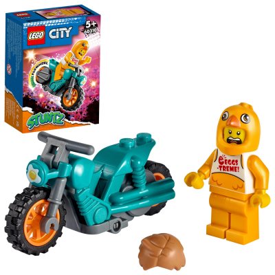 LEGO City 60310 La moto de cascade du Poulet 