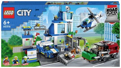 LEGO City 60316 Le commissariat de police 
