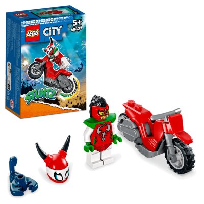 LEGO City 60332 La moto de cascade du Scorpion t&eacute;m&eacute;raire 