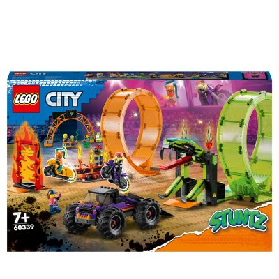 LEGO City 60339 L&rsquo;ar&egrave;ne de cascade avec double looping 