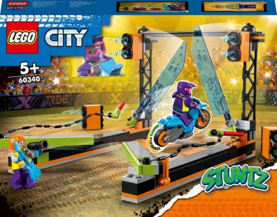 LEGO City 60340 Le d&eacute;fi de cascade&nbsp;Les lames 