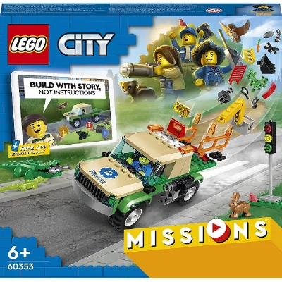 LEGO City 60353 Missions de sauvetage des animaux sauvages 