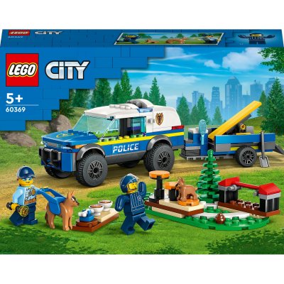 LEGO City 60369 Le dressage des chiens policiers 