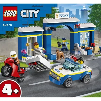 LEGO City 60370 La course-poursuite au poste de police 