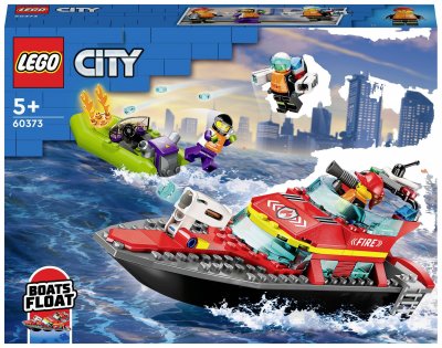 LEGO City 60373 Le bateau de sauvetage des pompiers 