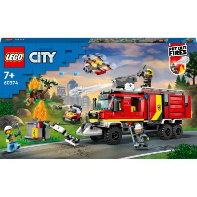LEGO City 60374 Le camion d&rsquo;intervention des pompiers 