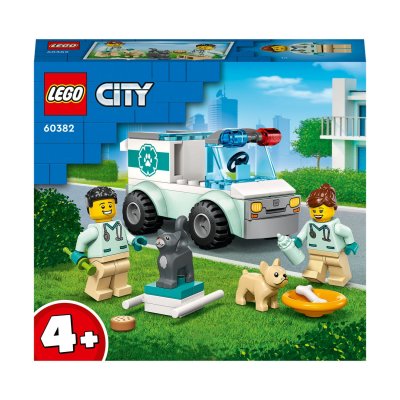 LEGO City 60382 L'intervention du v&eacute;hicule v&eacute;t&eacute;rinaire 