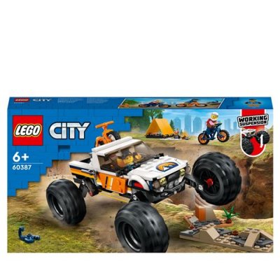 LEGO City 60387 Les aventures du 4 x 4 tout-terrain 