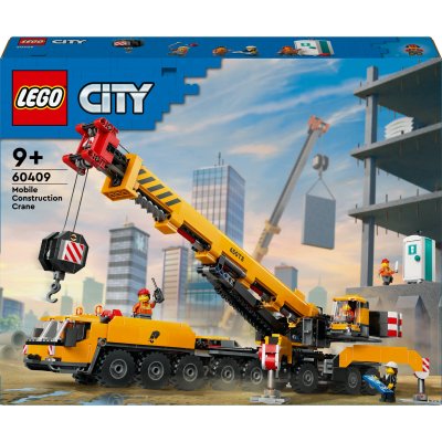 LEGO&reg; City 60409 La grue de chantier mobile jaune 