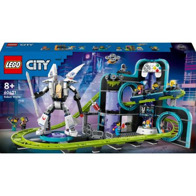 LEGO&reg; City 60421 Le parc d&rsquo;attractions de Robot World 