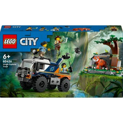 LEGO&reg; City 60426 Le camion tout-terrain de l&rsquo;explorateur de la jungle 