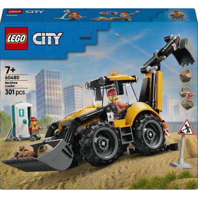 LEGO&reg; City 60480 Le tractopelle jaune