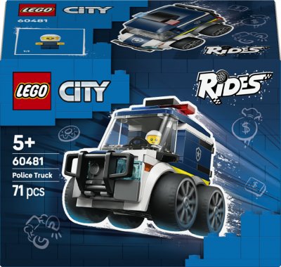 LEGO City 60481 V&eacute;hicules - Le camion de police - Neuf