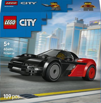 LEGO&reg; City 60486 La supercar &eacute;lectrique