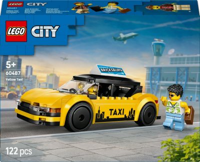 LEGO&reg; City 60487 Le taxi jaune