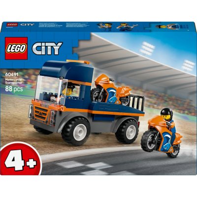 LEGO City 60491 Le transporteur de motos - Neuf