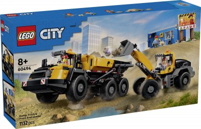 LEGO&reg; City 60494 Le camion-benne et la chargeuse frontale