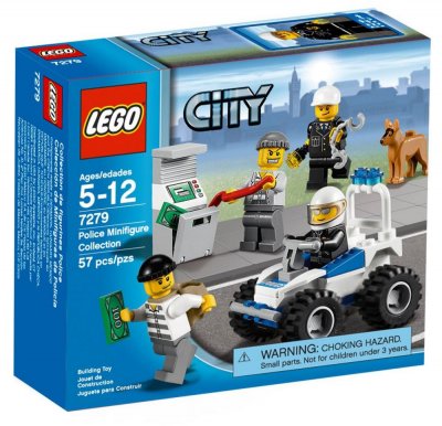 LEGO&reg; City 7279 Collection de figurines City Police