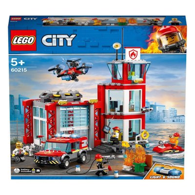 LEGO City Action 60215 La caserne de pompiers