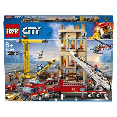 LEGO City Action 60216 Les pompiers du centre-ville