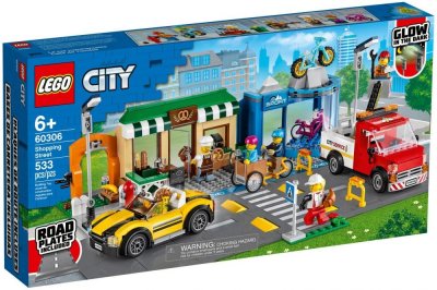 LEGO City Einkaufsstra&szlig;e mit Gesch&auml;ften (60306)