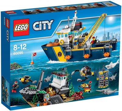 Lego city - le bateau d'exploration - 60095 60095