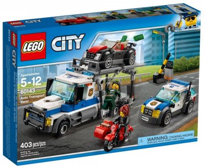 Lego City - Le Braquage Du Transporteur De Voitures - 60143