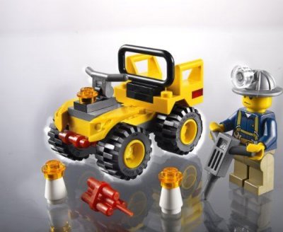 Lego, City, Mining Quad (30152)