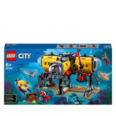 LEGO City Oceans 60265 La base d'exploration oc&eacute;anique