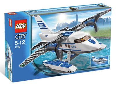 Lego City R&eacute;f 7723 - Hydravion De La Police