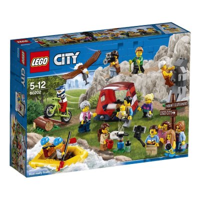 LEGO&reg; City Town 60202 Ensemble de figurines Les aventures en plein air