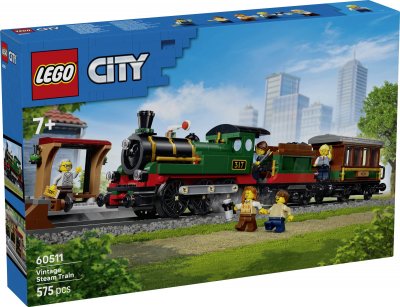 Lego City Train &agrave; vapeur classique, Jouets de construction