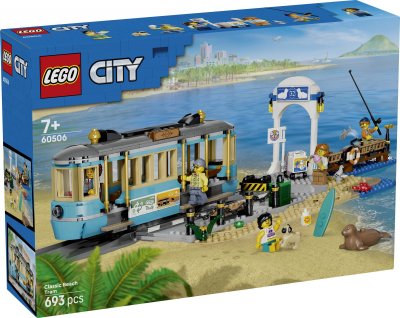 Lego City Tramway de plage classique, Jouets de construction