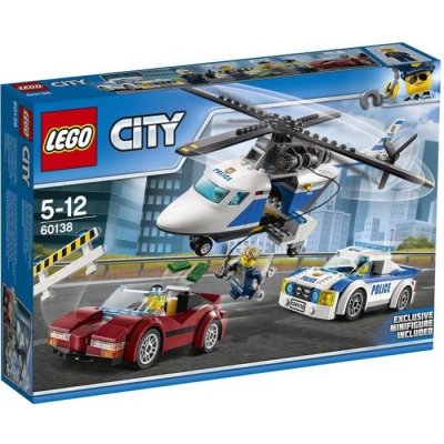 Lego Cos City Police &agrave; haute vitesse avec avion