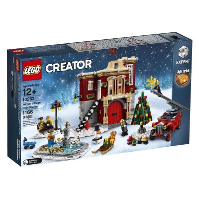 LEGO CREATOR 10263 La Caserne Des Pompiers du Village d'Hiver 