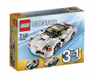 LEGO Creator 3 en 1 31006 Le bolide 