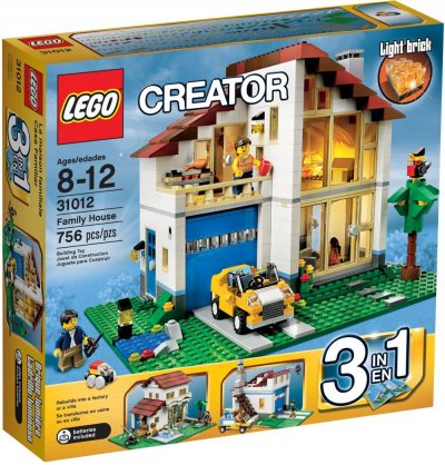 LEGO&reg; Creator 3 en 1 31012 La maison de famille