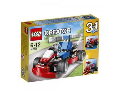 LEGO Creator 3 en 1 31030 Le Kart Rouge 