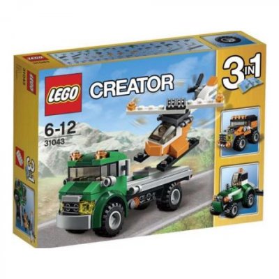 LEGO&reg; Creator 3 en 1 31043 Le Transport de l'h&eacute;licopt&egrave;re