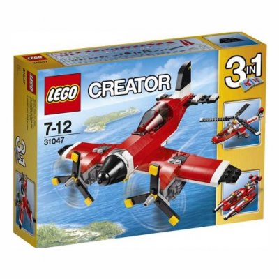 LEGO&reg; Creator 3 en 1 31047 L&rsquo;avion &agrave; h&eacute;lices 