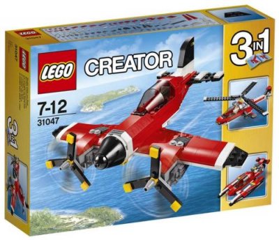 LEGO&reg; Creator 3 en 1 31047 L&rsquo;avion &agrave; h&eacute;lices 