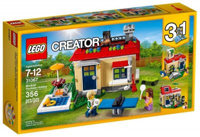 LEGO&reg; Creator 3 en 1 31067 Les vacances &agrave; la piscine