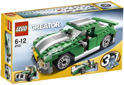 LEGO&reg; Creator 3 en 1 6743 Le bolide vert