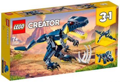 LEGO&reg; Creator 3 en 1 77941 Les dinosaures f&eacute;roces Bleu