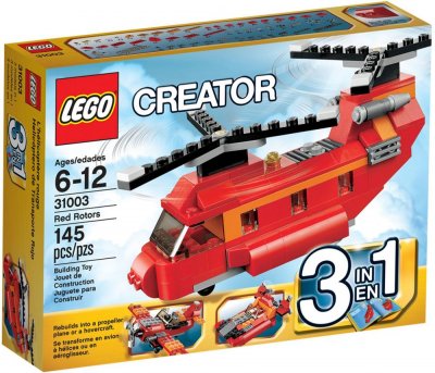LEGO Creator 31003 L'h&eacute;licopt&egrave;re birotors 