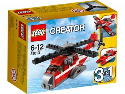 LEGO&reg; Creator 31013 L'h&eacute;licopt&egrave;re rouge