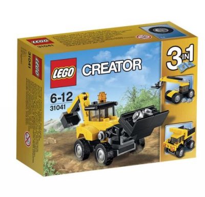 LEGO&reg; Creator 31041 Les v&eacute;hicules de chantier 